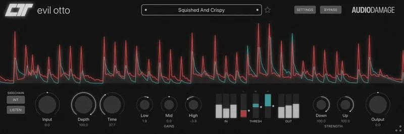 AUDIO DAMAGE LEGACY PACK interface