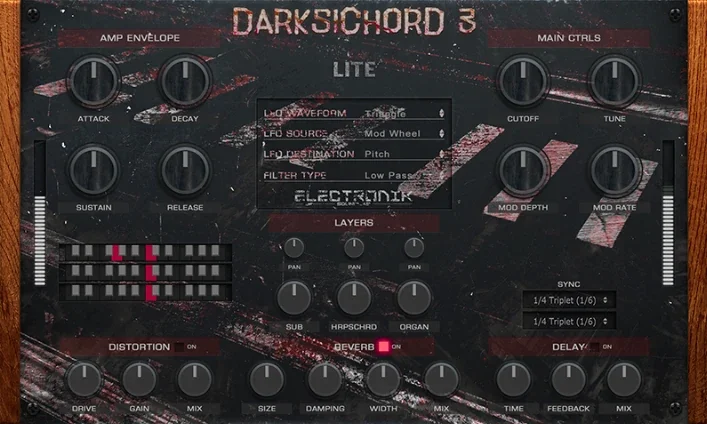 DARKSICHORD 3 LITE interface