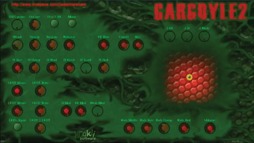 GARGOYLE 2 VST interface