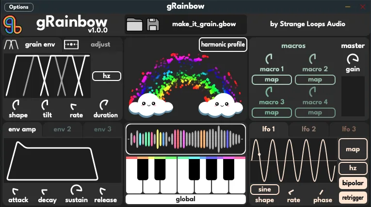 GRAINBOW interface