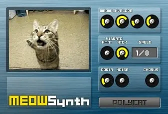 MEOWSYNTH interface