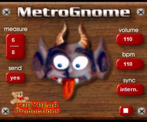 METROGNOME interface